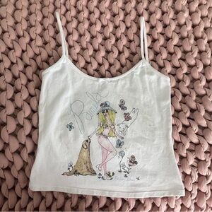 Frankie’s Bikinis Pamela Anderson Butterfly Tank Top